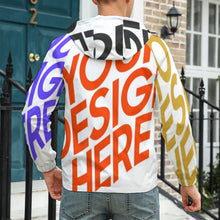 Charger l'image dans la galerie, Impression des multi-images sweat à capuche / Veste homme grande taille A541 personnalisé avec photo logo motif texte
