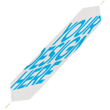 Charger l'image dans la galerie, Drapeau de table DIY chemin de table personnalisé avec motif photo texte logo