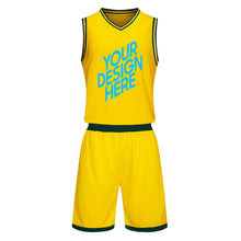 Charger l'image dans la galerie, Ensemble/Maillot basket Enfant vêtements sport FS0820001 impression personnalisé avec photo motif logo texte