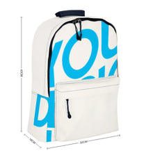 Charger l'image dans la galerie, Sac à dos personnalisé tout imprimé en cuir