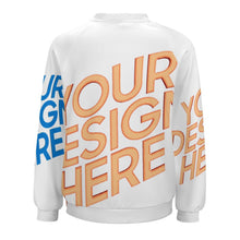 Charger l'image dans la galerie, RH Sweat-Shirts pull col rond raglan femme personnalisé avec photo logo et texte (Conception multi-images)