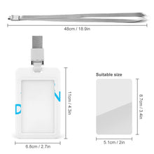 Charger l'image dans la galerie, Coque badge de travail professionnel personnalisé avec photo image logo motif texte