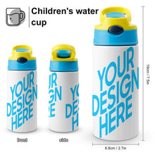 Charger l'image dans la galerie, Petite gourde pour enfant / Gourde Pop-up personnalisé avec votre photo logo prénom
