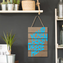 Charger l'image dans la galerie, Peinture suspendue de plaque de bois (Carré 20×30cm) GY0903153 Personnalisé