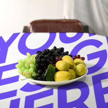 Charger l'image dans la galerie, Nappe en lin plusieurs spécifications imprimer personnalisé avec photo motif texte