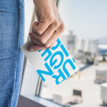 Charger l'image dans la galerie, Housse de protection pour passeport en PU à impression complète personnalisé avec photo texte prénom