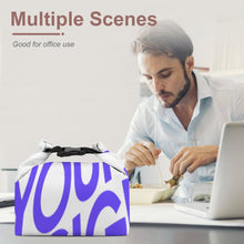 Charger l'image dans la galerie, Portable pliable isotherme sac à lunch pique-nique panier déjeuner bento sac personnalisé avec photo motif texte