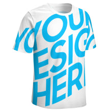 Charger l'image dans la galerie, T-shirt tee shirt NT pour homme impression complète personnalisé avec photo texte (conception une image)