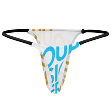 Charger l'image dans la galerie, String slip femme sexy charmant D42 personnalisé avec photo motif logo texte (impression des multi-images)