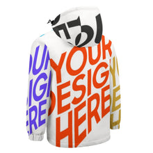 Charger l'image dans la galerie, Impression des multi-images sweat à capuche / veste enfant fin velcro A537 personnalisé avec photo logo motif texte