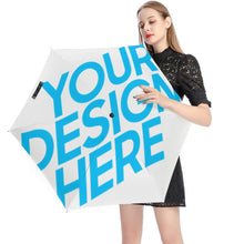 Charger l'image dans la galerie, Parapluie Pliable / Parapluie Publicitaire ZYS07-6K personnalisé avec photo logo motif texte