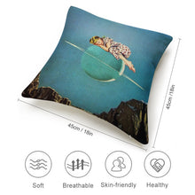 Charger l'image dans la galerie, Taies d'oreiller / Housses de coussin en coton lin léger (impression recto-verso) personnalisée avec photo image logo motif texte