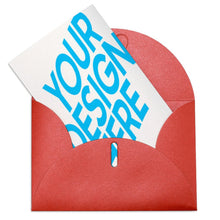Charger l'image dans la galerie, Carte de voeux / carte postale verticale impression personnalisée avec photo logo motif texte