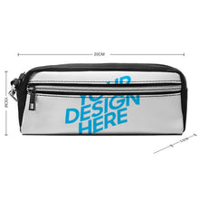 Charger l'image dans la galerie, Trousse à crayons trousse de maquillage petit avec design symétrique personnalisée avec photo logo motif texte