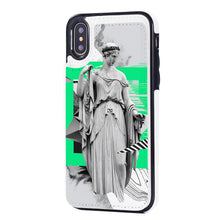 Charger l'image dans la galerie, Coque/Housse en cuir de portable Etui Portefeuille à Rabat 3C0705068 iPhone X/XS  impression personnalisé avec image logo motif texte
