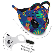 Charger l'image dans la galerie, Masque KN95 de protection personnalisé avec filtre à charbon actif