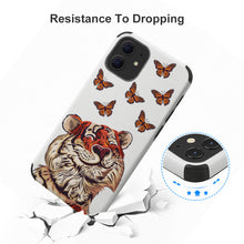 Charger l'image dans la galerie, Coque/étui/housse de téléphone en cuir fibre Apple série 12/12 mini/12 pro/12 pro max impression personnalisé avec logo motif image texte