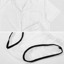 Charger l'image dans la galerie, Ensemble Pyjama Homme Satiné Personnalisable – Confort Soyeux et Design Unique
