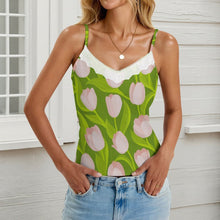 Charger l'image dans la galerie, V-neck Lace Camisole 91rGZHlcenL._AC_SL1500_
