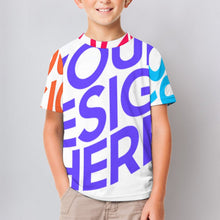 Charger l&#39;image dans la galerie, T-shirt enfant pur coton ET personnalisé avec photo texte prénom
