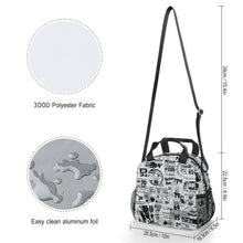 Charger l'image dans la galerie, Sac Déjeuner Isotherme Bandoulière | Lunch Bag Personnalisé
