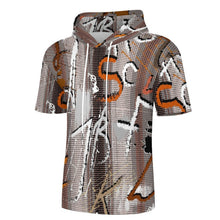 Charger l'image dans la galerie, Sweat à Capuche Manches Mi-Longues en Tissu Texturé Poisson avec Impression Personnalisée
