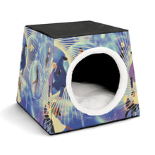 Charger l'image dans la galerie, Lit Cocon Personnalisé pour Chat et Petit Chien | Niche d'Intérieur
