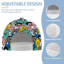 Charger l&#39;image dans la galerie, Casquette Enfant Personnalisée avec Photo - Protection Solaire UV
