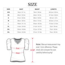 Charger l&#39;image dans la galerie, T-Shirt Femme Manches Bouffantes Personnalisé | Haut Chic &amp; Romantique
