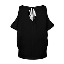 Charger l'image dans la galerie, T-shirt Épaules Dénudées Personnalisable | Haut Été Effet Coton

