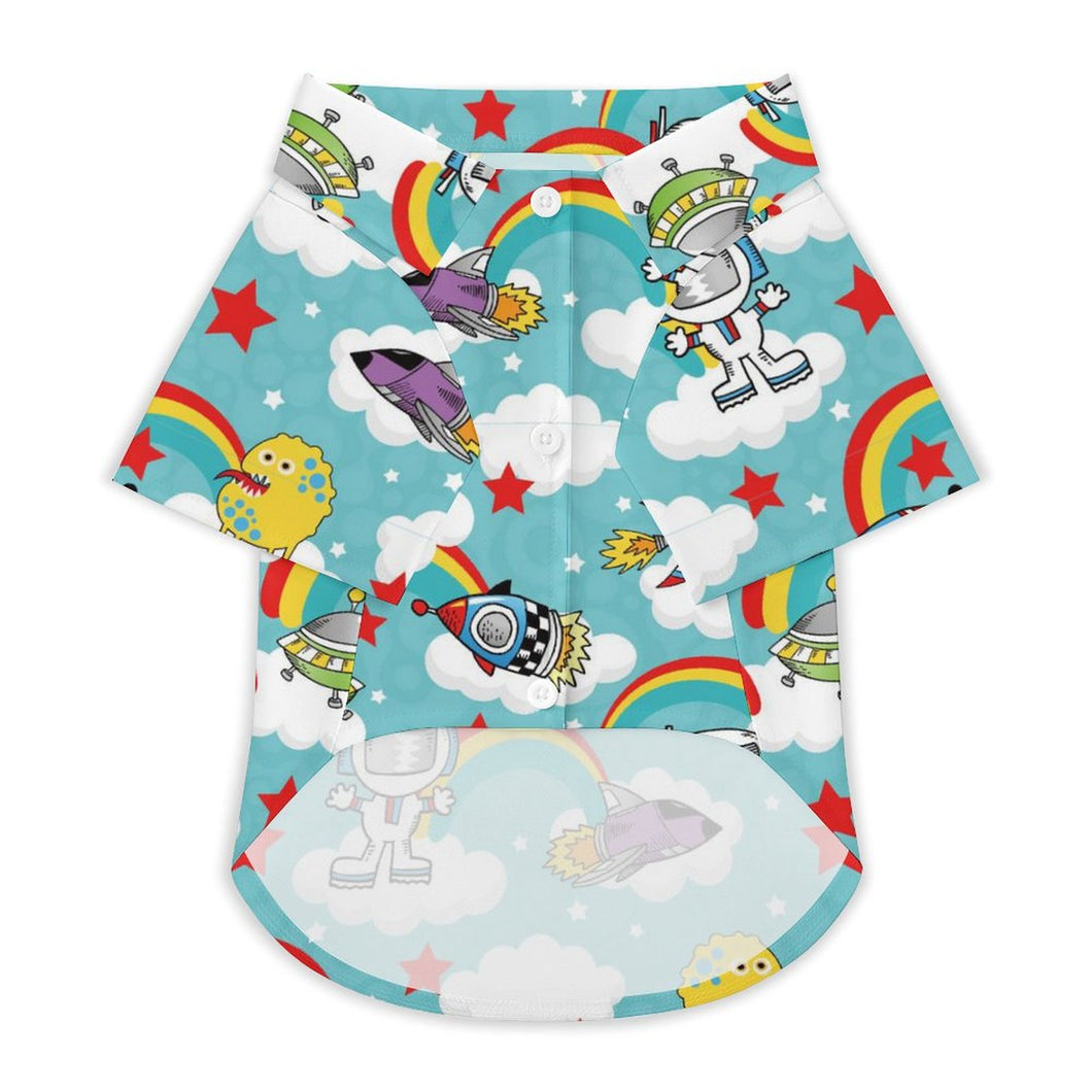 L'Esprit des Vacances : Chemise Hawaïenne pour Chien & Chat