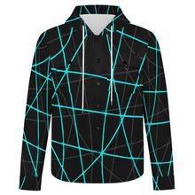 Charger l'image dans la galerie, Long Sleeved Hooded Shirt Jacket Line Curve

