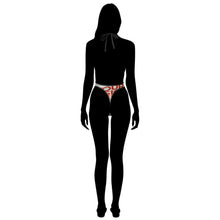 Charger l&#39;image dans la galerie, Sous-vêtement combinaison sexy en V profond pour femme SDSQQ004 personnalisé avec photo texte prénom
