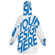 Charger l'image dans la galerie, Sweat à capuche double couche pour femme MWL507 personnalisé avec photo texte prénom (conception une image)
