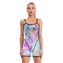 Charger l'image dans la galerie, Combinaison Yoga Dos Ouvert Personnalisée | Coupe Ample, Bretelles &amp; Impression Sublimation
