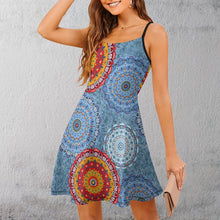 Charger l'image dans la galerie, Robe Patineuse à Bretelles Ajustables : Robe d'Été Fluide &amp; Stretch

