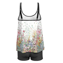 Charger l'image dans la galerie, Maillot de Bain Tankini Personnalisé | Ensemble Shorty Couvrant
