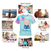 Charger l'image dans la galerie, T-shirt Enfant Personnalisable en Coton | Imprimez son Dessin
