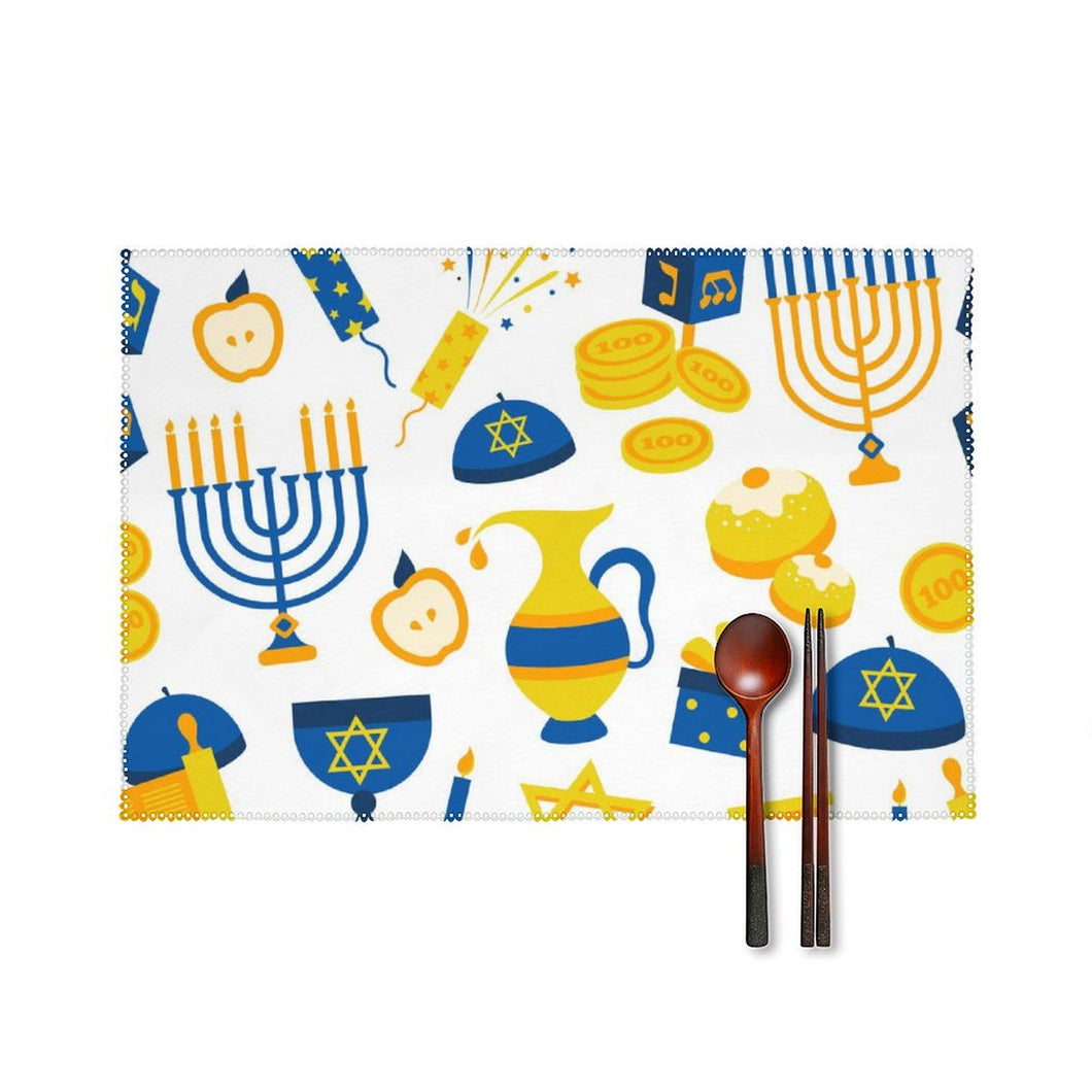 Harmonisez Votre Table : Sets Personnalisés en Toile (Lot de 6)