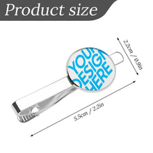 Charger l&#39;image dans la galerie, Pinces à cravate une paire avec le même motif personnalisé avec photo texte prénom
