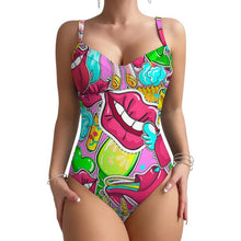 Charger l'image dans la galerie, Maillot de Bain Une Pièce Personnalisable pour Femme

