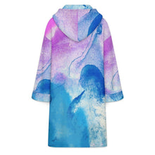 Charger l'image dans la galerie, Veste Longue Femme à Capuche Doublée Polaire Personnalisable

