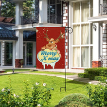 Charger l&#39;image dans la galerie, Élégance Naturelle : Drapeau de Jardin Personnalisé Aspect Lin
