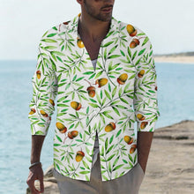 Charger l'image dans la galerie, Chemise Col Classique Coton Personnalisable Manches Longues Poche Homme
