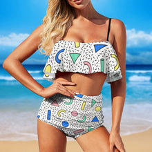 Charger l'image dans la galerie, Bikini à Volants Femme : Maillot 2 Pièces Romantique &amp; Volume
