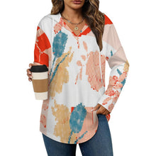 Charger l'image dans la galerie, Sweat Capuche Femme Col V Personnalisable | Hoodie Satin de Coton
