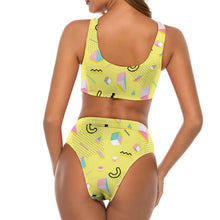 Charger l'image dans la galerie, Bikini Taille Haute à Nœud | Style Rétro Chic &amp; Flatter
