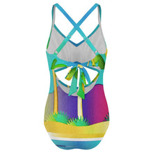 Charger l&#39;image dans la galerie, Monokini Personnalisable Femme | Maillot de Bain Découpé Unique
