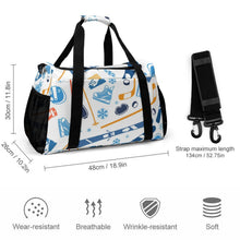 Charger l'image dans la galerie, Sac de Voyage Polochon Personnalisable avec Photo | Toile Robuste
