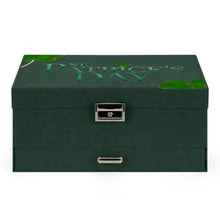 Charger l'image dans la galerie, Triple-layer Suede Jewelry Box St. Patrick's Day, Clover
